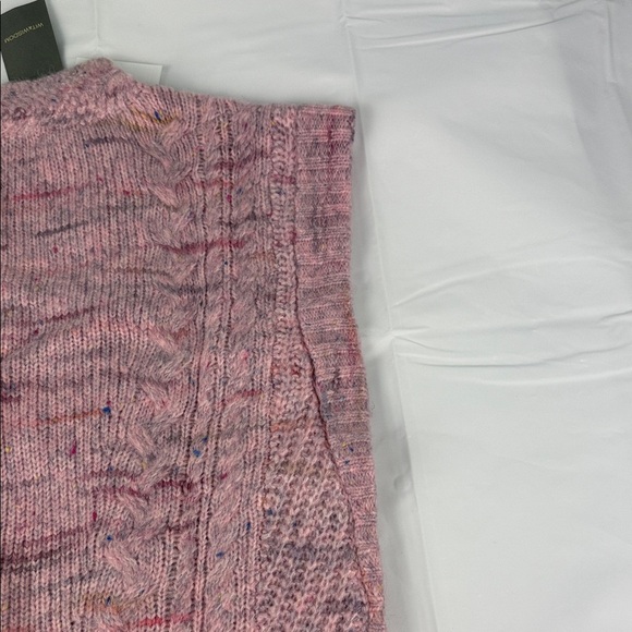 Wit & Wisdom Pink Cable Knit Turtleneck Sweater - Picture 5 of 5